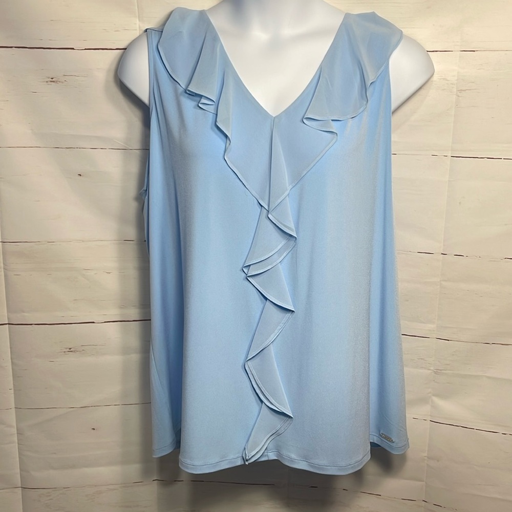 Calvin Klein 3X sleeveless blouse